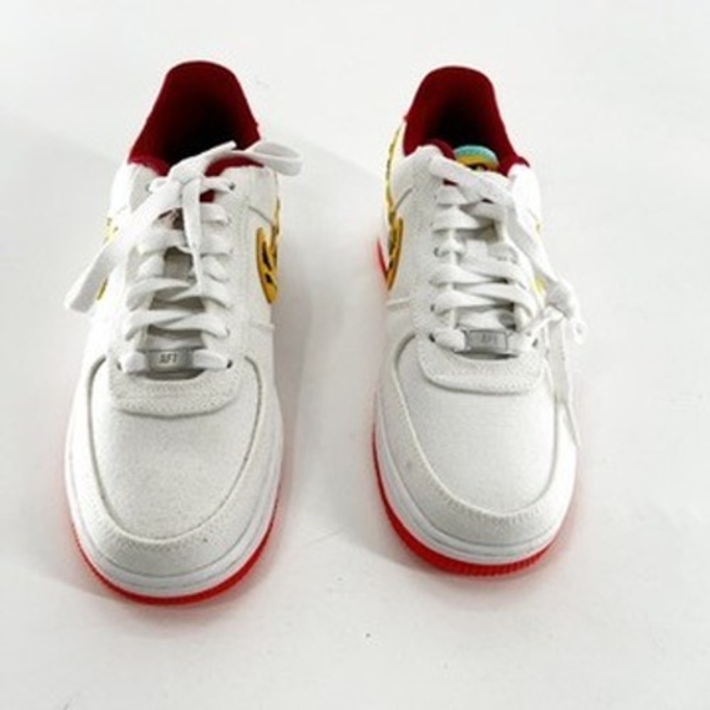 Nike Air Force 1 Low Year of the Tiger White Red DR0148-171 Size 7 - Picture 3 of 6